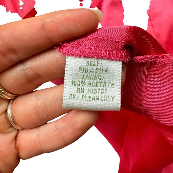 Donna Morgan 100% Silk Pink Sweetheart Strapless Mini Formal Bridesmaid Dress - Picture 7 of 7